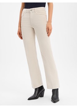 Gant Damskie spodnie sztruksowe Kobiety Bawełna kitt jednolity ze sklepu vangraaf w kategorii Spodnie damskie - zdjęcie 187311915