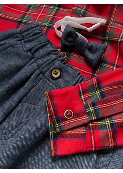 Reserved - Elegancki zestaw z muszką - czerwony ze sklepu Reserved w kategorii Komplety chłopięce - zdjęcie 187312477