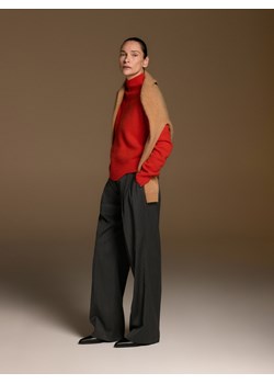 Reserved - Wełniany golf z dodatkiem kaszmiru - pomarańczowy - id: TE803-23X - marki Reserved - 187312747 Reserved - Wełniany golf z dodatkiem kaszmiru - pomarańczowy ze sklepu Reserved w kategorii Swetry damskie - zdjęcie 187312747