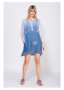 Peace & Love Sukienka plażowa w kolorze niebieskim - id: 12724040 - marki Peace & Love - 187312868 Peace & Love Sukienka plażowa w kolorze niebieskim ze sklepu Limango Polska w kategorii Sukienki - zdjęcie 187312868