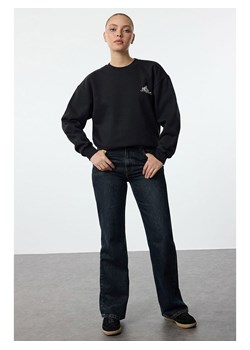 trendyol Bluza w kolorze czarnym - id: 17209057 - marki Trendyol - 187312918 trendyol Bluza w kolorze czarnym ze sklepu Limango Polska w kategorii Bluzy damskie - zdjęcie 187312918