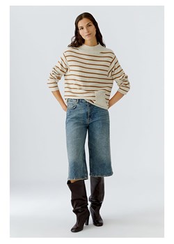 Oui Sweter w kolorze karmelowo-kremowym - id: 17969796 - marki Limango Polska - 187313628 Oui Sweter w kolorze karmelowo-kremowym ze sklepu Limango Polska w kategorii Swetry damskie - zdjęcie 187313628