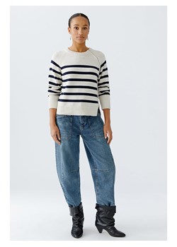 Oui Sweter w kolorze biało-granatowym ze sklepu Limango Polska w kategorii Swetry damskie - zdjęcie 187313757