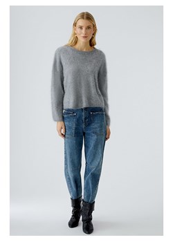 Oui Wełniany sweter w kolorze szarym - id: 17969862 - marki Limango Polska - 187313775 Oui Wełniany sweter w kolorze szarym ze sklepu Limango Polska w kategorii Swetry damskie - zdjęcie 187313775