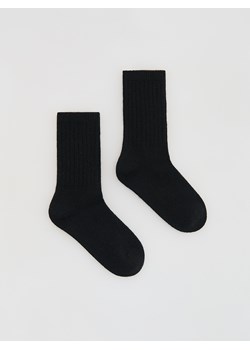 Reserved - Skarpetki z wełną i domieszką kaszmiru - czarny - id: 271GX-99X - marki Reserved - 187315056 Reserved - Skarpetki z wełną i domieszką kaszmiru - czarny ze sklepu Reserved w kategorii Skarpetki damskie - zdjęcie 187315056