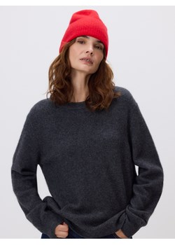 Reserved - Czapka z wełną i kaszmirem - czerwony - id: 637FE-33X - marki Reserved - 187315266 Reserved - Czapka z wełną i kaszmirem - czerwony ze sklepu Reserved w kategorii Czapki zimowe damskie - zdjęcie 187315266