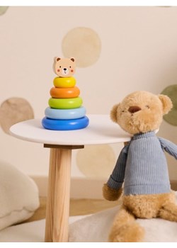 Sinsay - Zabawka - Drewniana wieża z motywem misia - wielobarwny ze sklepu Sinsay w kategorii Zabawki - zdjęcie 187315986