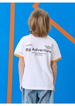 Sinsay - Koszulka z nadrukiem na plecach - biały - id: 132EJ-00X - marki Sinsay - 187315995 Sinsay - Koszulka z nadrukiem na plecach - biały ze sklepu Sinsay w kategorii T-shirty chłopięce - zdjęcie 187315995