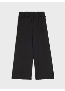 Sinsay - Spodnie z szeroką nogawką - czarny - id: 309GW-99X - marki Sinsay - 187316017 Sinsay - Spodnie z szeroką nogawką - czarny ze sklepu Sinsay w kategorii Spodnie dziewczęce - zdjęcie 187316017