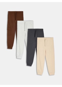 Sinsay - Spodnie 4 pack - brązowy - id: 494AY-88X - marki Sinsay - 187316035 Sinsay - Spodnie 4 pack - brązowy ze sklepu Sinsay w kategorii Spodnie chłopięce - zdjęcie 187316035