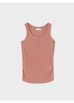 Sinsay - Bawełniana bluzka na ramiączkach - różowy - id: 9644A-39X - marki Sinsay - 187316105 Sinsay - Bawełniana bluzka na ramiączkach - różowy ze sklepu Sinsay w kategorii Bluzki ciążowe - zdjęcie 187316105