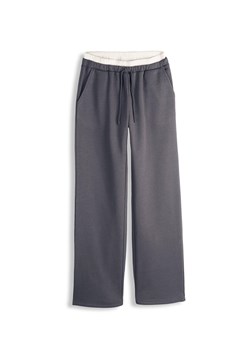 GATE Spodnie dresowe z kontrastową gumą 32 ze sklepu gateshop w kategorii Spodnie damskie - zdjęcie 187316995