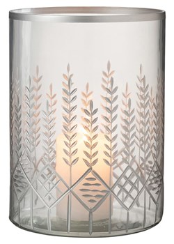 J Line Świecznik "Chloe" w kolorze srebrnym - wys. 26 x Ø 19 cm - id: 16282552 - marki J-Line - 187317189 J Line Świecznik "Chloe" w kolorze srebrnym - wys. 26 x Ø 19 cm ze sklepu Limango Polska w kategorii Świeczniki - zdjęcie 187317189