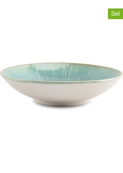 Salt and Pepper Miski (4 szt.) "Eclipse" w kolorze beżowo-turkusowym  - wys. 6 x Ø 24,5 cm - id: 17194005 - marki Salt & Pepper - 187317216 Salt and Pepper Miski (4 szt.) "Eclipse" w kolorze beżowo-turkusowym  - wys. 6 x Ø 24,5 cm ze sklepu Limango Polska w kategorii Naczynia - zdjęcie 187317216