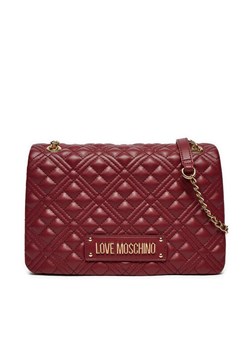 Torebka LOVE MOSCHINO JC4014PP1LLA0552 Bordowy ze sklepu eobuwie.pl w kategorii Listonoszki - zdjęcie 187317377