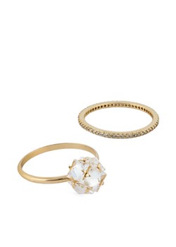 Zestaw pierścionków Aldo Greini 13868615 Złoty ze sklepu eobuwie.pl w kategorii Pierścionki - zdjęcie 187317379