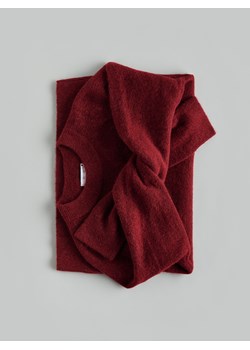 Reserved - Sweter z wełną - burgundowy - id: 161GS-53M - marki Reserved - 187318237 Reserved - Sweter z wełną - burgundowy ze sklepu Reserved w kategorii Swetry damskie - zdjęcie 187318237