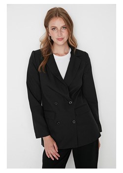 trendyol Blezer w kolorze czarnym - id: 13327198 - marki Trendyol - 187318439 trendyol Blezer w kolorze czarnym ze sklepu Limango Polska w kategorii Marynarki damskie - zdjęcie 187318439