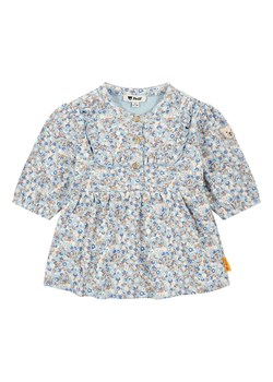 Steiff Sukienka w kolorze błękitno-beżowym ze sklepu Limango Polska w kategorii Sukienki niemowlęce - zdjęcie 187319126