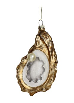 Kersten Ozdoba choinkowa "Oyster" w kolorze złotym - wys. 14 cm - id: 17896629 - marki Kersten - 187319128 Kersten Ozdoba choinkowa "Oyster" w kolorze złotym - wys. 14 cm ze sklepu Limango Polska w kategorii Dekoracje bożonarodzeniowe - zdjęcie 187319128