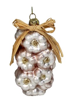 Kersten Ozdoba choinkowa "Garlic" w kolorze białym - wys. 10 cm - id: 17896711 - marki Kersten - 187319135 Kersten Ozdoba choinkowa "Garlic" w kolorze białym - wys. 10 cm ze sklepu Limango Polska w kategorii Dekoracje bożonarodzeniowe - zdjęcie 187319135