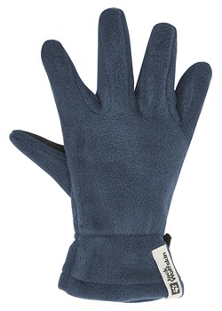 Jack Wolfskin Rękawiczki &quot;Fleece&quot; w kolorze granatowym ze sklepu Limango Polska w kategorii Rękawiczki dziecięce - zdjęcie 187319325