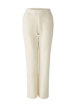 Oui Spodnie w kolorze kremowym ze sklepu Limango Polska w kategorii Spodnie damskie - zdjęcie 187319397