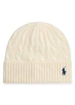 Czapka Polo Ralph Lauren 455981442003 Beżowy - id: 3616853885946 - marki Polo Ralph Lauren - 187319488 Czapka Polo Ralph Lauren 455981442003 Beżowy ze sklepu eobuwie.pl w kategorii Czapki zimowe damskie - zdjęcie 187319488