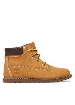 Timberland Trzewiki Pokey Pine 6in Boot TB1A125Q2311 Brązowy - id: 0000305585295 - marki Timberland - 187319779 Timberland Trzewiki Pokey Pine 6in Boot TB1A125Q2311 Brązowy ze sklepu MODIVO w kategorii Buty zimowe dziecięce - zdjęcie 187319779