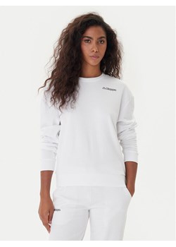 Kappa Bluza Logo Fekka 371M5EW Biały Regular Fit ze sklepu MODIVO w kategorii Bluzy damskie - zdjęcie 187319836