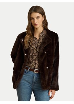 LAUREN RALPH LAUREN Futro 297P04117002 Brązowy Regular Fit ze sklepu MODIVO w kategorii Futra damskie - zdjęcie 187319838