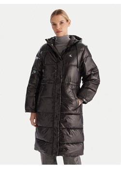 Calvin Klein Jeans Kurtka zimowa LV047D506G Czarny Relaxed Fit - id: 0000305359797 - marki Calvin Klein - 187319856 Calvin Klein Jeans Kurtka zimowa LV047D506G Czarny Relaxed Fit ze sklepu MODIVO w kategorii Kurtki damskie - zdjęcie 187319856