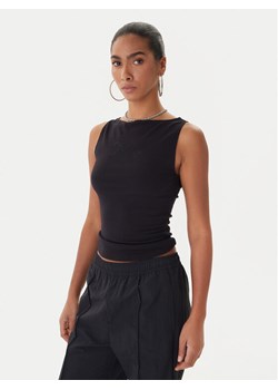 Juicy Couture Top Mia JCWCT225315 Czarny Slim Fit - id: 0000305589095 - marki Juicy Couture - 187319865 Juicy Couture Top Mia JCWCT225315 Czarny Slim Fit ze sklepu MODIVO w kategorii Bluzki damskie - zdjęcie 187319865