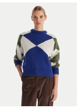 Tommy Hilfiger Sweter WW0WW47464 Kolorowy Relaxed Fit - id: 0000305376916 - marki Tommy Hilfiger - 187319889 Tommy Hilfiger Sweter WW0WW47464 Kolorowy Relaxed Fit ze sklepu MODIVO w kategorii Swetry damskie - zdjęcie 187319889