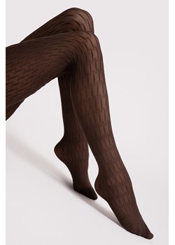 Rajstopy Fiore Stereo 40 DEN G6074 chocolate - id: 39518 - marki Fiore - 187321006 Rajstopy Fiore Stereo 40 DEN G6074 chocolate ze sklepu kontri.pl w kategorii Rajstopy - zdjęcie 187321006