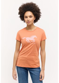 DAMSKA KOSZULKA MUSTANG T-shirty LOGO Loa Dusted Clay 1015161 7265 - id: 46501 - marki Mustang - 187321439 DAMSKA KOSZULKA MUSTANG T-shirty LOGO Loa Dusted Clay 1015161 7265 ze sklepu YouNeedit.pl w kategorii Bluzki damskie - zdjęcie 187321439