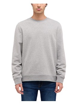Męska Bluza Nierozpinana Mustang Style Clio Mid Grey Mélange 1016364 4140 ze sklepu YouNeedit.pl w kategorii Bluzy męskie - zdjęcie 187321498