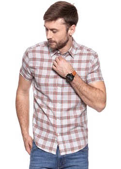 KOSZULA MĘSKA KRÓTKI RĘKAW WRANGLER SS 1PKT GLOW ORANGE W58606E48 112129492 ze sklepu YouNeedit.pl w kategorii Koszule męskie - zdjęcie 187321639