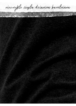 Wygodna i ciepła bluza domowa - HOT TOUCH - S czarny melanż ze sklepu PH KEY Sp. z o.o.  w kategorii Dresy damskie - zdjęcie 187322028