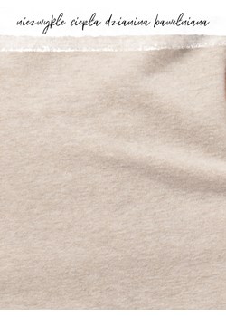 Legginsy Hot Touch z wąską gumką w pasie - S beżowy - id: 6672930406451 - marki Key - 187322029 Legginsy Hot Touch z wąską gumką w pasie - S beżowy ze sklepu PH KEY Sp. z o.o.  w kategorii Spodnie damskie - zdjęcie 187322029