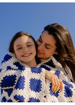 Reserved - Wzorzysty kardigan - niebieski ze sklepu Reserved w kategorii Swetry damskie - zdjęcie 187322288