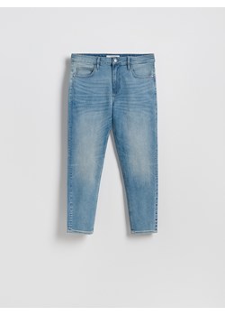 Reserved - Jeansy carrot slim z efektem sprania - niebieski - id: VD269-50J - marki Reserved - 187322358 Reserved - Jeansy carrot slim z efektem sprania - niebieski ze sklepu Reserved w kategorii Jeansy męskie - zdjęcie 187322358