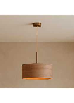 Skandynawska lampa wisząca z abażurem 40 cm SINTRA ECO fi - 40 cm - kolor orzechowy - id: 5921 - marki Ciekot Partners Sp. Z O. O. - 187322456 Skandynawska lampa wisząca z abażurem 40 cm SINTRA ECO fi - 40 cm - kolor orzechowy ze sklepu Lysne w kategorii Lampy wiszące - zdjęcie 187322456