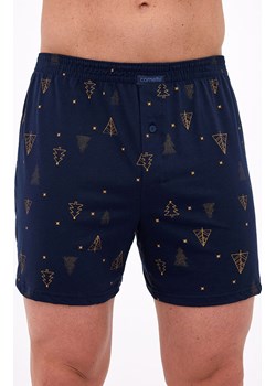 Bokserki męskie luźne plus size Night 2 016/22, Kolor granatowy, Rozmiar 4XL, Cornette ze sklepu Primodo w kategorii Majtki męskie - zdjęcie 187322707