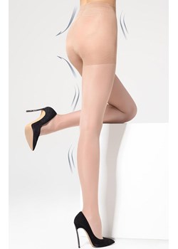 Rajstopy damskie modelująco korygujące beżowe 303 Push-up 40 DEN, Kolor beżowy, Rozmiar 2, LEGS ze sklepu Primodo w kategorii Rajstopy - zdjęcie 187322826