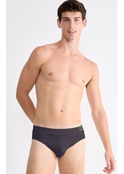 Sloggi bawełniane slipy męskie midi Briefs 10215471-3828, Kolor grafitowy, Rozmiar M, Sloggi ze sklepu Primodo w kategorii Majtki męskie - zdjęcie 187322939