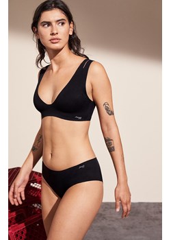 Sloggi gładki biustonosz soft ZERO Feel Flow Bralette 10213194, Kolor czarny, Rozmiar M, Sloggi ze sklepu Primodo w kategorii Biustonosze - zdjęcie 187323015