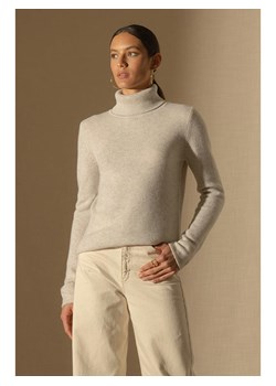 Perfect Cashmere Kaszmirowy golf "Willow" w kolorze kremowym - id: 17776444 - marki Perfect Cashmere - 187323345 Perfect Cashmere Kaszmirowy golf "Willow" w kolorze kremowym ze sklepu Limango Polska w kategorii Swetry damskie - zdjęcie 187323345