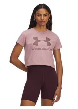 Under Armour Koszulka sportowa w kolorze jasnoróżowym ze sklepu Limango Polska w kategorii Bluzki damskie - zdjęcie 187323388