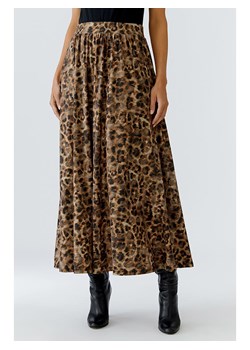 Oui Spódnica w kolorze szaro-karmelowym ze sklepu Limango Polska w kategorii Spódnice - zdjęcie 187323689